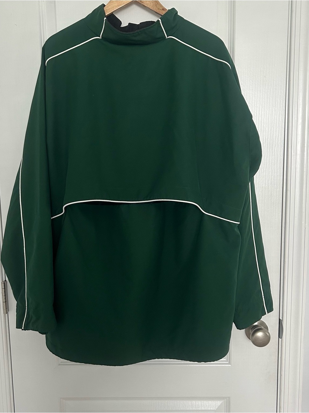 Game Sportswear Green Windbreaker Jacket 2XL Y2K Mesh Lined Full Zip Coat - Picture 4 of 9